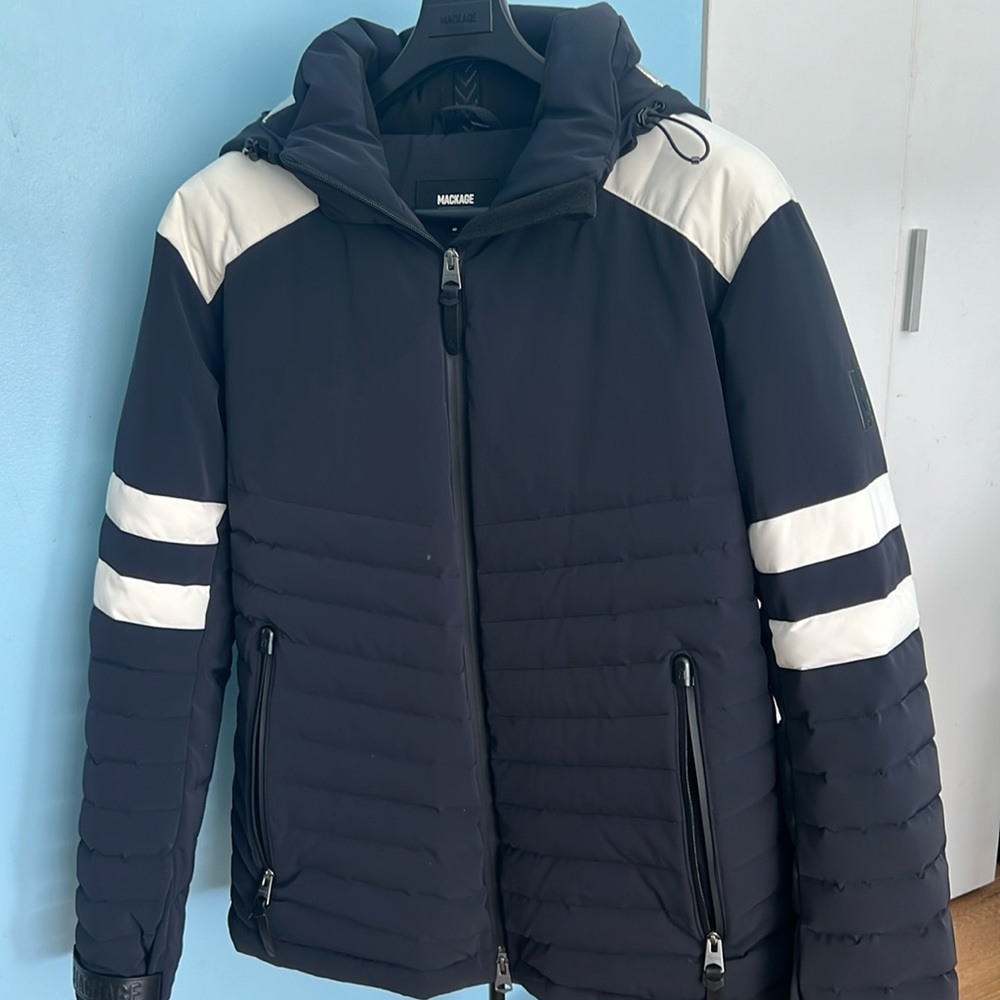 MACKAGE SKI - S-Laurence Medium down with reflective hood